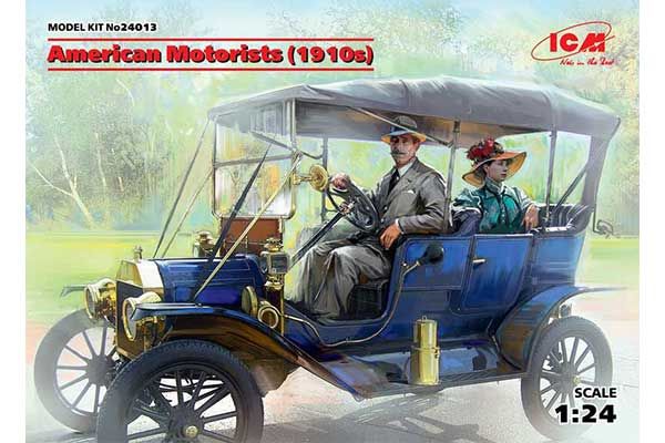 Американські автолюбителі (1910-ті р) (ICM 24013) 1/24 Американські автолюбителі (1910-ті р) (ICM 24013) 1/24