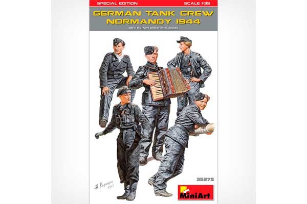 Німецький танковий екіпаж (Нормандія 1944р.) (MiniArt 35275) 1/35 Німецький танковий екіпаж (Нормандія 1944р.) (MiniArt 35275) 1/35