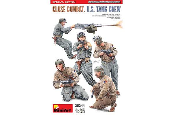 Ближній бій. Екіпаж танку США (MiniArt 35311) 1/35 Ближній бій. Екіпаж танку США (MiniArt 35311) 1/35