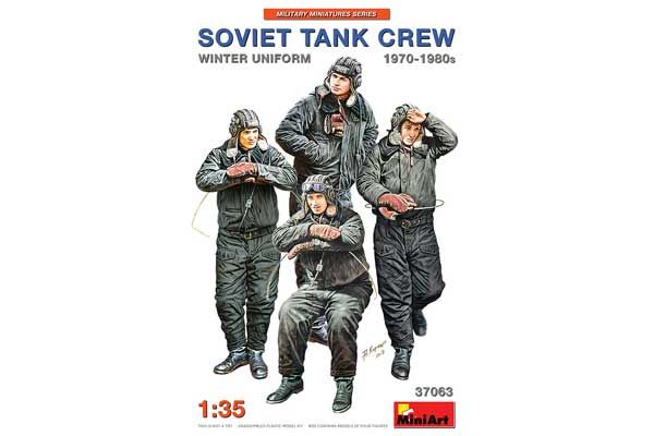 Радянський Танковий Екіпаж 1970-80ті. В Зимній Уніформі (MiniArt 37063) 1/35 Радянський Танковий Екіпаж 1970-80ті. В Зимній Уніформі (MiniArt 37063) 1/35