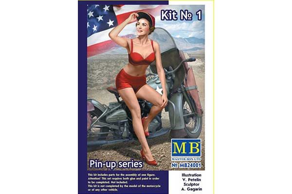 Серія Pin-up: Мерлін, набір №1 (Master Box 24001) 1/24 Серія Pin-up: Мерлін, набір №1 (Master Box 24001) 1/24