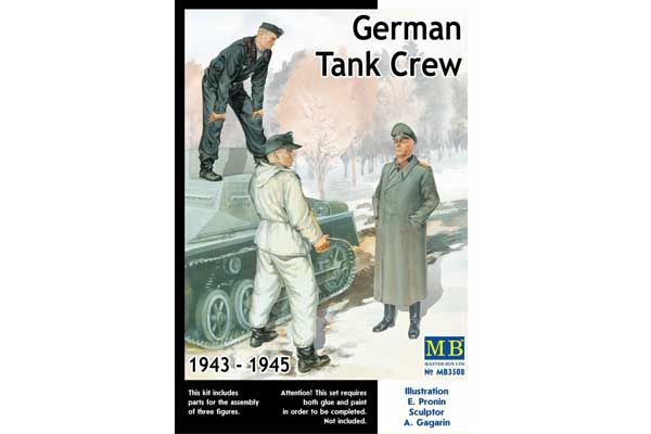 Німецький танковий екіпаж, 1943-1945 (Master Box 3508) 1/35 Німецький танковий екіпаж, 1943-1945 (Master Box 3508) 1/35
