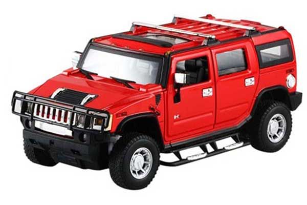 Машинка р / к 1:24 Meizhi лиценз. Hummer H2 металева (червона) Машинка р / к 1:24 Meizhi лиценз. Hummer H2 металева (червона)