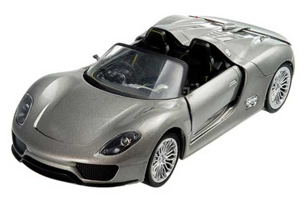 Машинка р / к 1:24 Meizhi лиценз. Porsche 918 металева (сіра) Машинка р / к 1:24 Meizhi лиценз. Porsche 918 металева (сіра)
