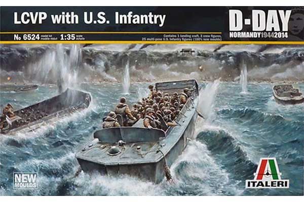 LCVP з піхотою США (ITALERI 6524) 1/35 LCVP з піхотою США (ITALERI 6524) 1/35