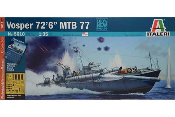 Vosper 72’6” MTB 77 (ITALERI 5610) 1/35 Vosper 72’6” MTB 77 (ITALERI 5610) 1/35