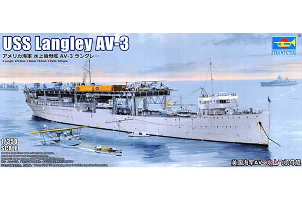 USS Langley AV-3 (Trumpeter 05632) 1/350