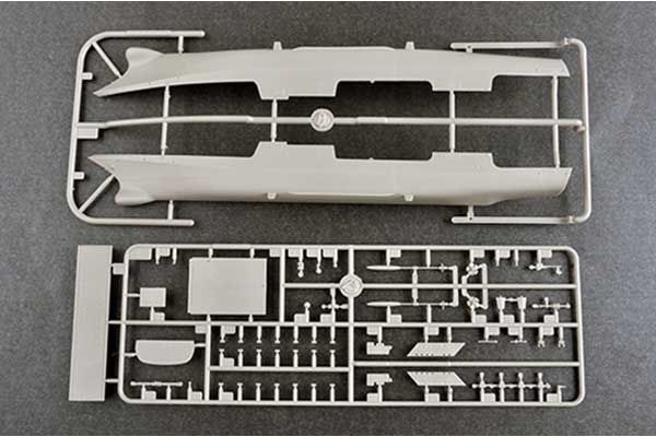 Есмінець Type 055 ВМС Китаю (Trumpeter 06729) 1/700