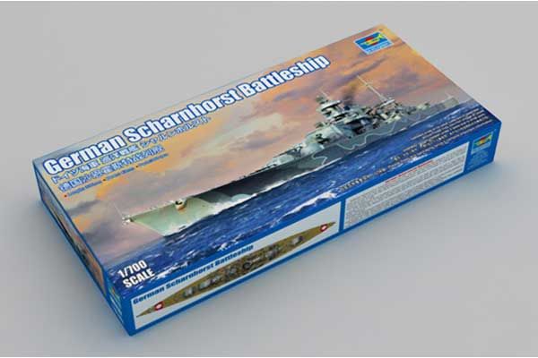 Німецький лінкор Scharnhorst (Trumpeter 06737) 1/700