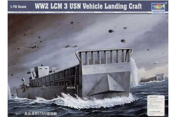 LCM 3 десантний катер США 2СВ (Trumpeter 07213) 1/72 LCM 3 десантний катер США 2СВ (Trumpeter 07213) 1/72