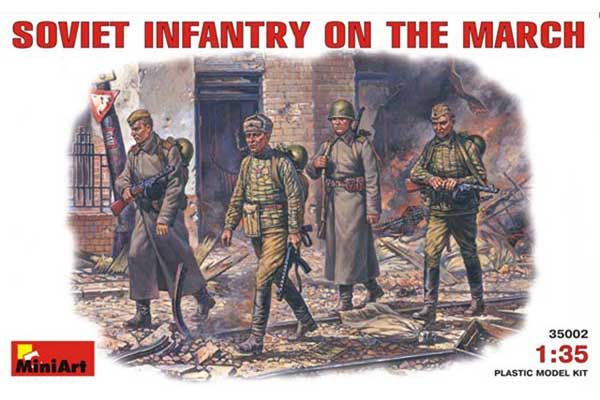Радянська піхота на марші (MiniArt 35002) 1/35