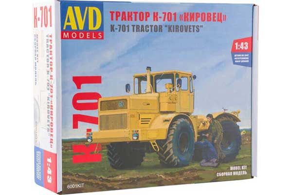 Трактор К-701 "Кіровець" (AVD models 6001) 1/43 Трактор К-701 "Кіровець" (AVD models 6001) 1/43
