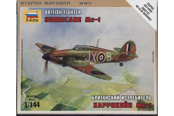 Hurricane Mk-1 (ZVEZDA 6173) 1/144