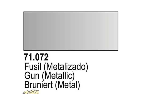 Фарба акрилова "Model Air" збройовий метал Vallejo 71072