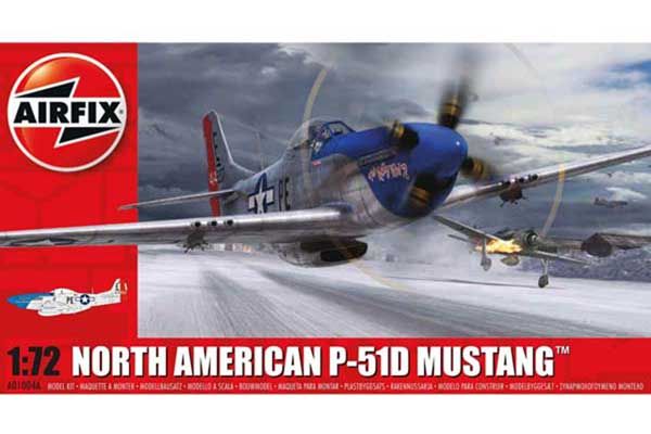 North American P-51D Mustang (Airfix 01004A) 1/72