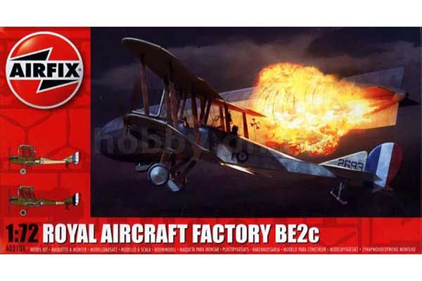 Royal Aircraft Facility BE2C (Airfix 02101) 1/72 Royal Aircraft Facility BE2C (Airfix 02101) 1/72