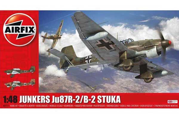 Junkers Ju87R-2/B-2 Stuka (Airfix 07115) 1/48 Junkers Ju87R-2/B-2 Stuka (Airfix 07115) 1/48
