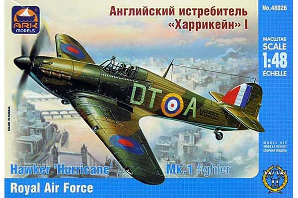 Hurricane Mk.1 (ARK models 48026) 1/48 Hurricane Mk.1 (ARK models 48026) 1/48