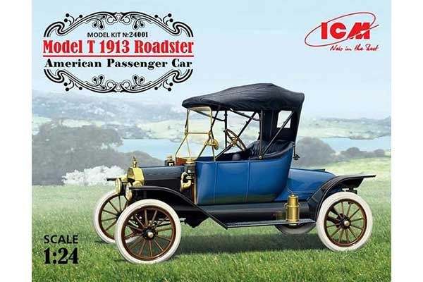 Ford Model T 1913 Roadster  (ICM 24001) 1/24