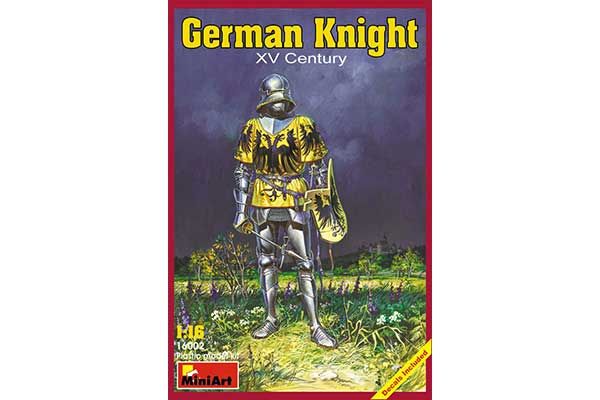 Германский рыцарь, XV век (MiniArt 16002) 1/16 Германский рыцарь, XV век (MiniArt 16002) 1/16