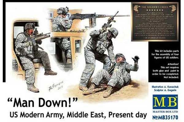 Парень Убит (Master Box 35170) 1/35 Парень Убит (Master Box 35170) 1/35