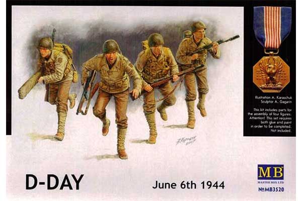 D-Day 6 июня 1944 (Master Box 3520) 1/35 D-Day 6 июня 1944 (Master Box 3520) 1/35