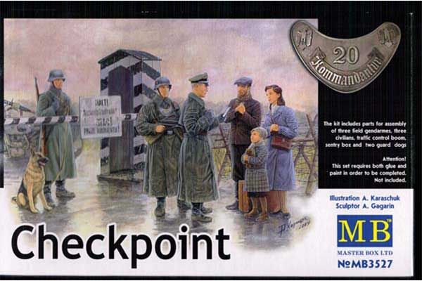 Блокпост (Master Box 3527) 1/35 Блокпост (Master Box 3527) 1/35