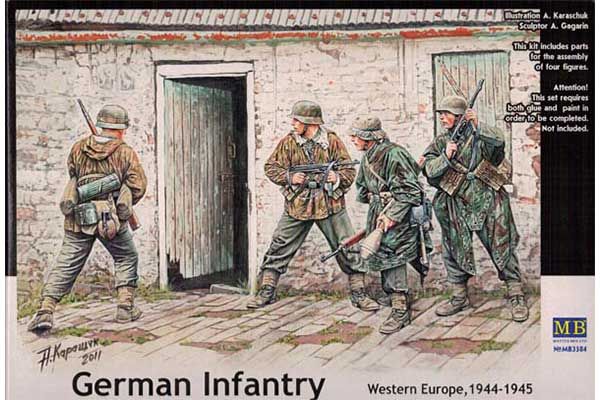 Немецкая пехота (Master Box 3584) 1/35 Немецкая пехота (Master Box 3584) 1/35
