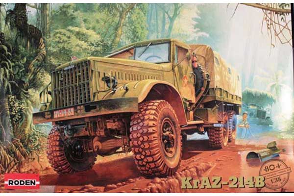 КРАЗ-214Б (Roden 804) 1/35 КРАЗ-214Б (Roden 804) 1/35