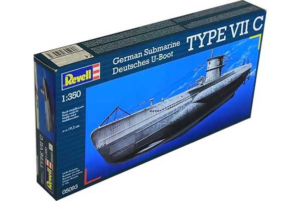 U-Boot Typ VIIC (Revell 05093) 1/350