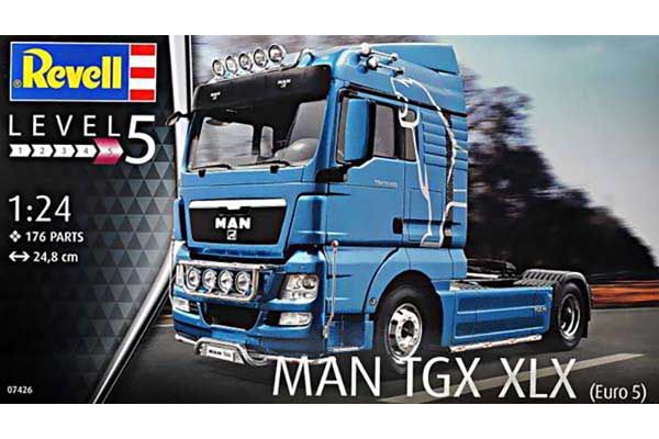 MAN TGX XLX (Revell 07426) 1/24 MAN TGX XLX (Revell 07426) 1/24