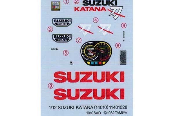 Suzuki GSX1100S Katana (Tamiya 14010) 1/12