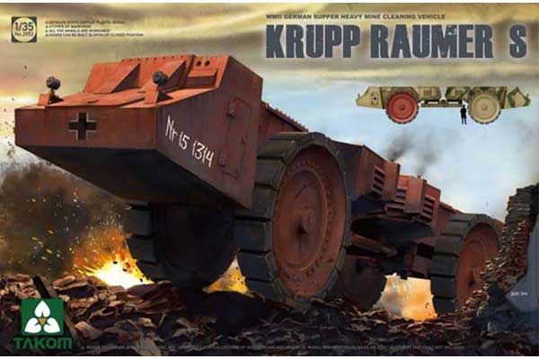 Krupp Raumer S (Takom 2053) 1/35 Krupp Raumer S (Takom 2053) 1/35