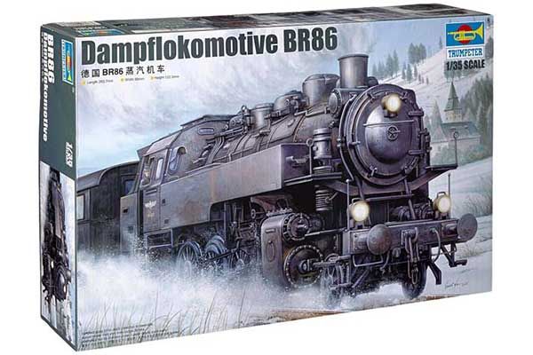 Dampflokomotive BR86 (Trumpeter 00217) 1/35