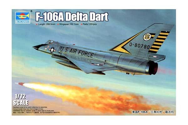 Convair F-106A Delta Dart (Trumpeter 01682) 1/72 Convair F-106A Delta Dart (Trumpeter 01682) 1/72