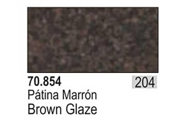 Фарба акрилова "Model Color" 204 коричневий глазурований Vallejo 70854