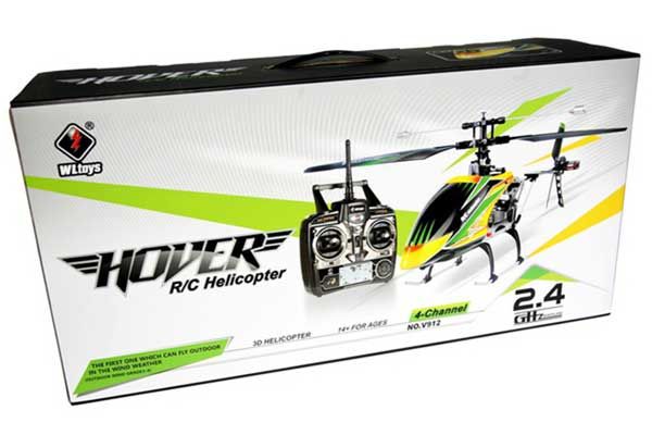 Керований по радіо вертоліт р / у WL Toys V912 Sky Dancer 2.4GHz 4-к великий