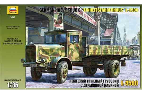 L-4500 Einheitsfahrerhaus (Zvezda 3647) 1/35 L-4500 Einheitsfahrerhaus (Zvezda 3647) 1/35