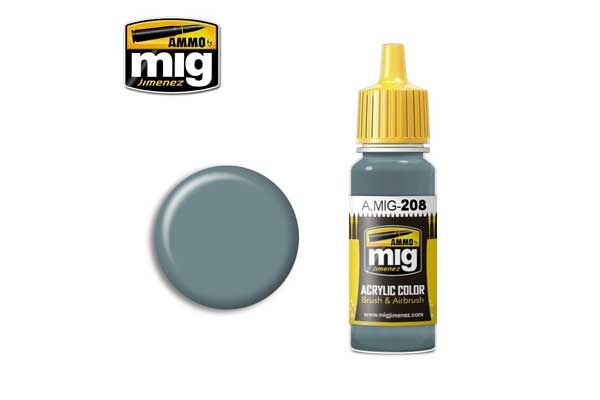 Акрилова фарба - FS-36320 Dark Compass Ghost Gray (A.MIG-0208)