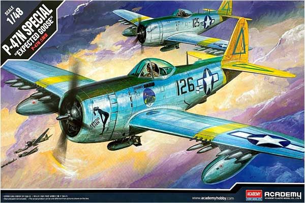 P-47N Special "Expected Goose" (Academy 12281) 1/48 P-47N Special "Expected Goose" (Academy 12281) 1/48