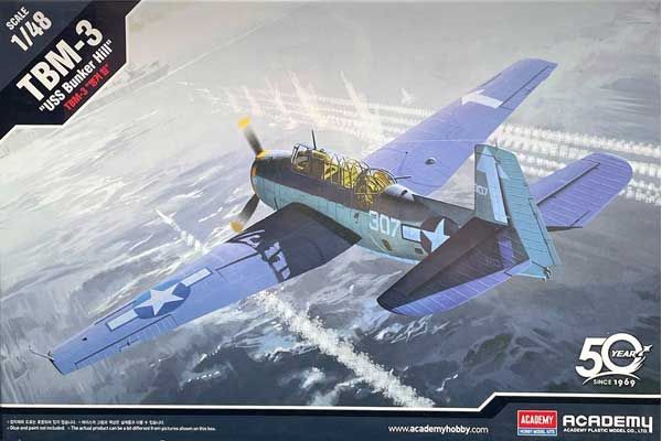 TBM-3 "USS Bunker Hill" (Academy 12285) 1/48 TBM-3 "USS Bunker Hill" (Academy 12285) 1/48