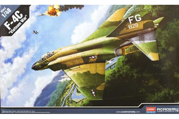 F-4C "Вьетнамская война" (Academy 12294) 1/48 F-4C "Вьетнамская война" (Academy 12294) 1/48