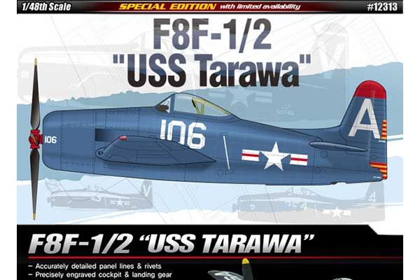F8F-1/2 "USS Tarawa" (Academy 12313) 1/48 F8F-1/2 "USS Tarawa" (Academy 12313) 1/48