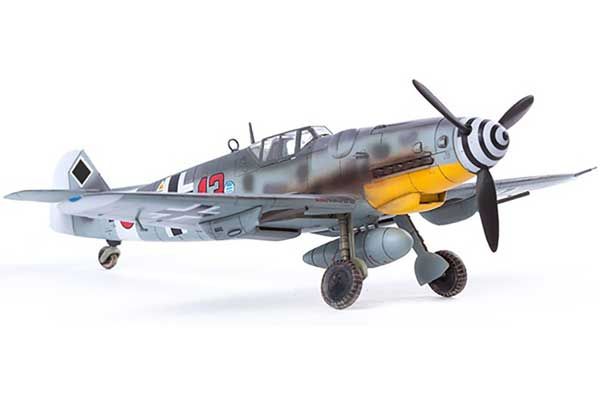 Messerschmitt Bf109G-6/G-2 "JG 27" (Academy 12321) 1/48