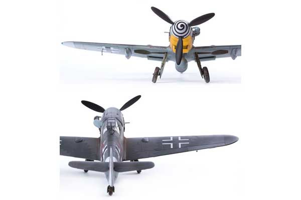 Messerschmitt Bf109G-6/G-2 "JG 27" (Academy 12321) 1/48