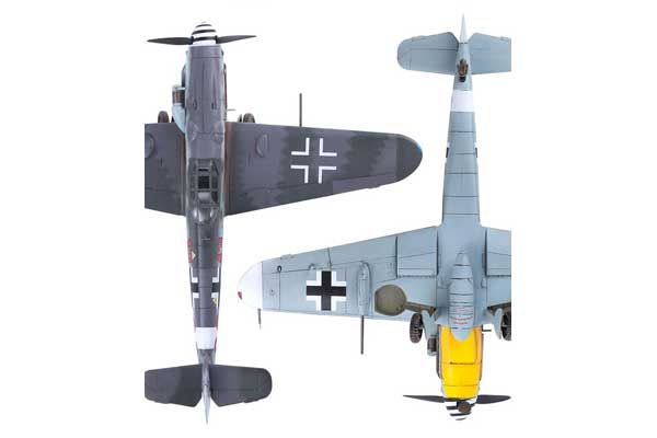 Messerschmitt Bf109G-6/G-2 "JG 27" (Academy 12321) 1/48