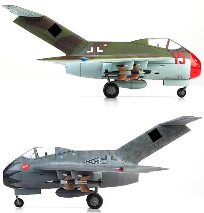 Focke-Wulf Ta-183 ​Huckebein (Academy 12327) 1/48