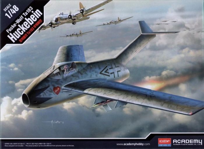 Focke-Wulf Ta-183 ​Huckebein (Academy 12327) 1/48