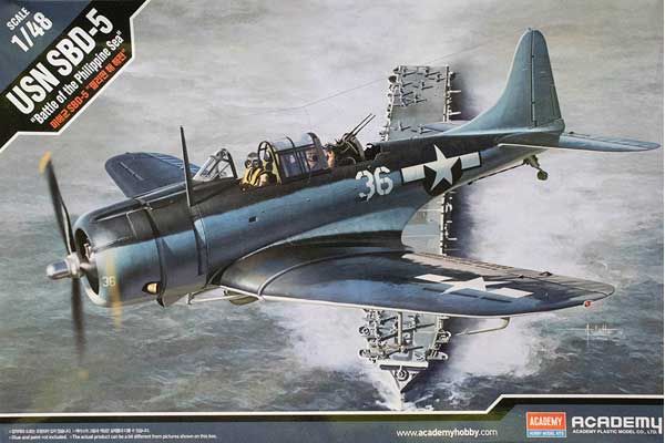 SBD-5 "​​Битва при Марианских островах" (Academy 12329) 1/48
