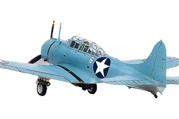 USN SBD-2 "Battle of Midway" (Academy 12335) 1/48